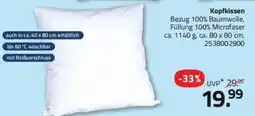 ROLLER Kopfkissen Angebot