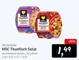 KONSUM Herzstücke MSC Thunfisch Salat Angebot