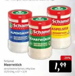 KONSUM Schamel Meerrettich Angebot