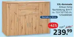 ROLLER XXL-Kommode Artisan Eiche Angebot
