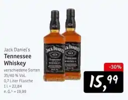 KONSUM Jack Daniel's Tennessee Whiskey Angebot