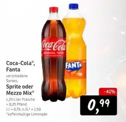 KONSUM Coca-Cola*, Fanta Angebot
