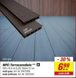 toom Baumarkt WPC-Terrassendiele Angebot