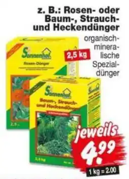 Repo Markt Sonnenhof Rosen-Dünger Angebot
