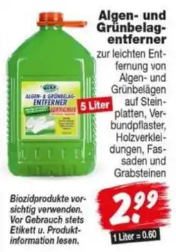 Repo Markt ALGAX Algen- & Grünbelag-Entferner Angebot