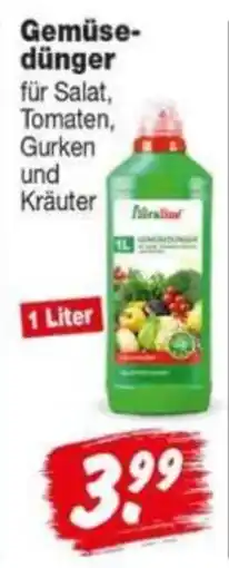 Repo Markt Gemüsedünger für Salat, Tomaten, Gurken und Kräuter Angebot