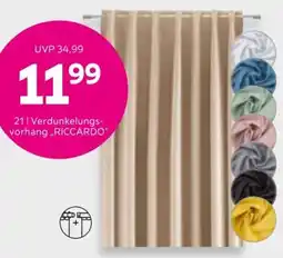 Mömax Verdunklungsvorhang "RICCARDO" Angebot