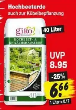 Repo Markt giRo Hochbeeterde Angebot