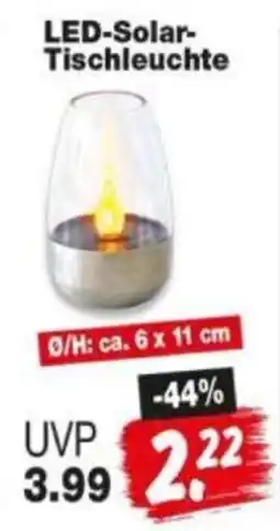 Repo Markt LED-Solar-Tischleuchte Angebot