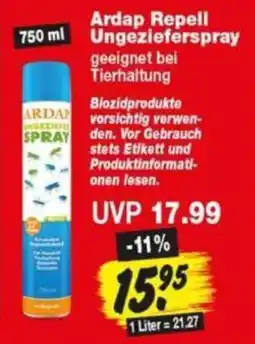 Repo Markt Ardap Repell Ungezieferspray Angebot