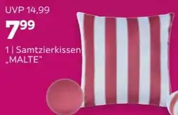 Mömax Samtzierkissen "MALTE" Angebot