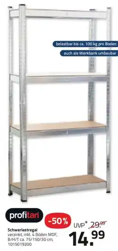 ROLLER profitan Schwerlastregal Angebot