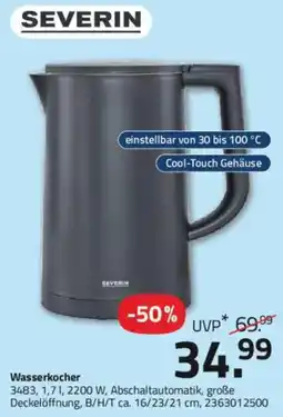 ROLLER SEVERIN Wasserkocher Angebot