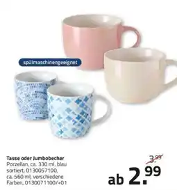 ROLLER Tasse oder Jumbobecher Angebot