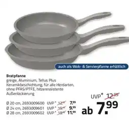ROLLER Bratpfanne greige, Aluminium, Tellus Plus Angebot
