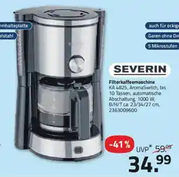 ROLLER SEVERIN Filterkaffeemaschine Angebot