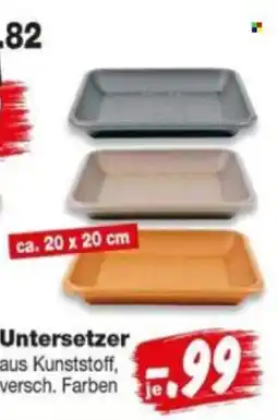 Repo Markt Untersetzer aus Kunststoff Angebot