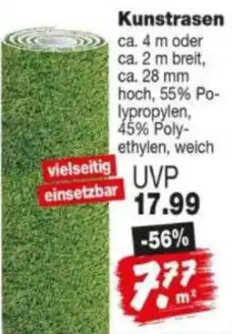 Repo Markt Kunstrasen Angebot