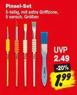 Repo Markt Pinsel-Set STYLA Angebot