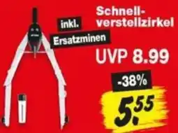 Repo Markt Schnell-verstellzirkel Angebot