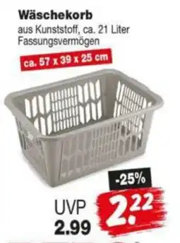 Repo Markt Wäschekorb Angebot