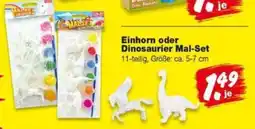 Repo Markt Einhorn oder Dinosaurier Mal-Set Angebot