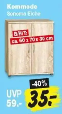 Repo Markt Kommode Sonoma Eiche Angebot