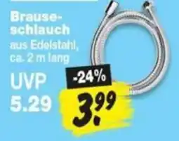 Repo Markt Brauseschlauch aus Edelstahl Angebot