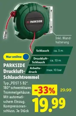 Lidl PARKSIDE Druckluft-Schlauchtrommel Angebot