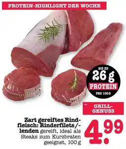 Scheck-in-Center Rinderfilets/-lenden Angebot