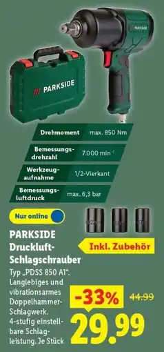 Lidl PARKSIDE Druckluft-Schlagschrauber Angebot