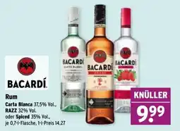 Wasgau BACARDÍ Rum Angebot