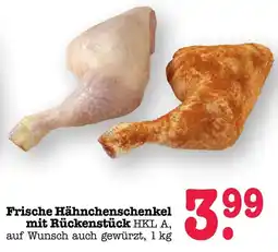 Scheck-in-Center Frische Hähnchenschenkel mit Rückenstück HKL A Angebot