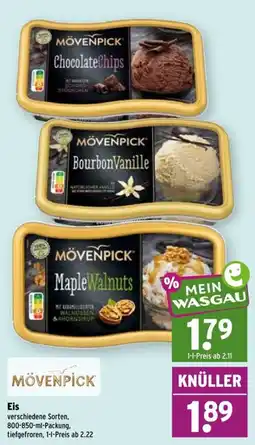 Wasgau MÖVENPICK Eis Angebot