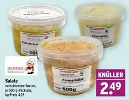 Wasgau HEMMER Salate Angebot