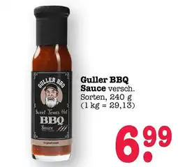 Scheck-in-Center Guller BBQ Sauce Angebot