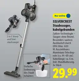 Lidl SILVERCREST Staubsauger, kabelgebunden Angebot