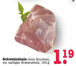 Scheck-in-Center Schweinehals ohne Knochen Angebot
