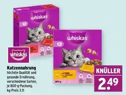 Wasgau whiskas Katzenfutter Angebot
