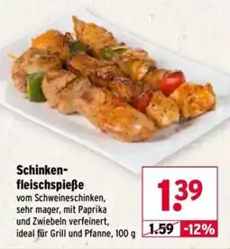 Wasgau Schinken-fleischspieße Angebot