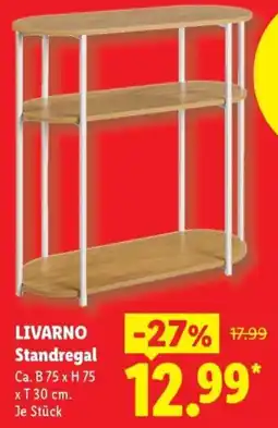 Lidl LIVARNO Standregal Angebot