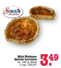 Scheck-in-Center S CHECK-IN Manufaktur Mini Elsässer Quiche Lorraine Angebot