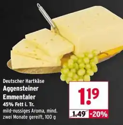 Wasgau Aggensteiner Emmentaler Angebot
