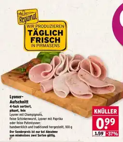 Wasgau Lyoner-Aufschnitt Angebot