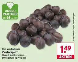Wasgau Obst vom Bodensee Zwetschgen Angebot
