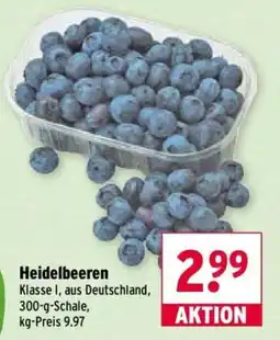 Wasgau Heidelbeeren Angebot