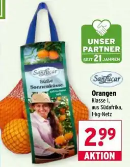 Wasgau SanLucar Säße Sonnenküsse Orangen Angebot
