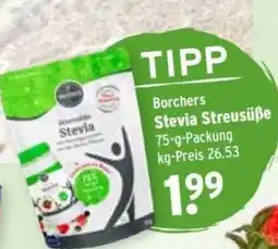 Wasgau Borchers Stevia Streusüße Angebot