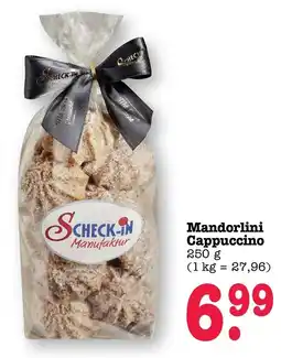 Scheck-in-Center Mandorlini Cappuccino Angebot