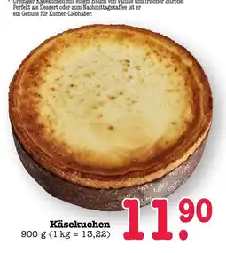 Scheck-in-Center Käsekuchen Angebot